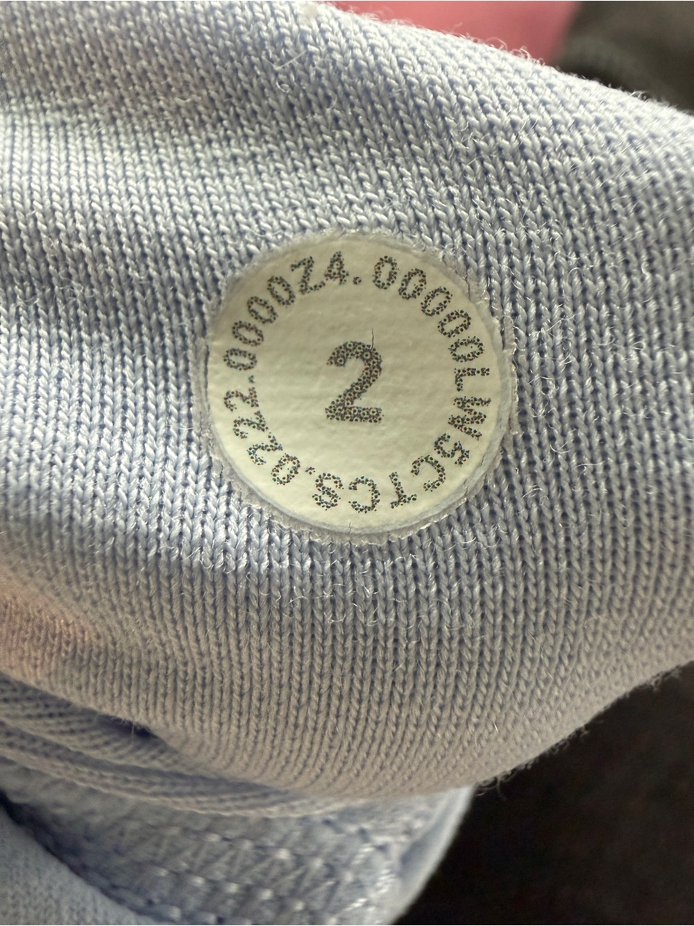 lululemon Align powder Blue Leggings 25” size 2 & free tote - Picture 4 of 5